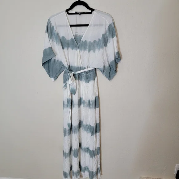 Lulus | Dresses | Lulus Tie Dye Maxi Dress Blue Extra Small | Poshmark